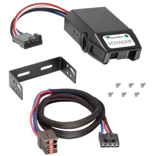 Trailer Brake Control for 05-09 Land Rover LR3 10-15 Land Rover LR4 w/ Plug Play Wiring Adapter Tekonsha Voyager Eletric Trailer Brakes Module Box Controller