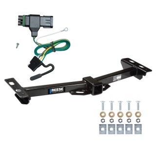 Reese Trailer Tow Hitch For 88-00 Chevy GMC C/K w/Aftermarket Roll Pan w/ Wiring Harness Kit