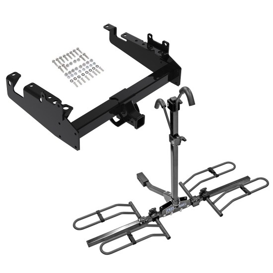 Reese Trailer Tow Hitch For 19-23 Ford F-350 F-450 F-550 Cab and Chassis w/ Platform Style 2 Bike Rack