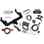 Class 5 11K Trailer Hitch Tow Package Prodigy P3 Brake Control For 15-21 Ford F-150 w/ 7-Way RV Wiring 2" Drop Mount 2" Ball Class 4 2" Receiver Reese Tekonsha