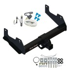 Trailer Hitch w/ Wiring For 15-24 Ford F-150 Class 5 2" Tow Receiver Reese Tekonsha