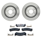 For 1999-2006 Chevy Silverado GMC Sierra 1500 Disc Rotors Brake Pads Raybestos Premium Line Element3 12" Front Rotors