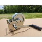 Fulton Brake Winch 1,500 Lbs. High-Performance Cable Only Boat Lift Trailer Grain Auger Manual Forklift Hoist 9" Handle