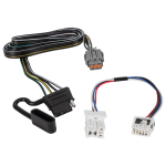 For 2022-2024 Nissan Pathfinder 7-Way RV Wiring + Pro Series Pilot Brake Control + Generic BC Wiring Adapter By Tekonsha