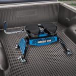 For 2016-2019 GMC Sierra 2500 HD M5 Fifth Wheel Hitch 20K Talon Jaw Complete System For Models w/ Factory Puck System + King Pin Lock (For w/Factory or Reese Elite Puck System Models) By Reese