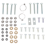 For 2020-2024 GMC Sierra 1500 Custom Reese Max Duty Underbed Rail Kit Power Puck System (For All Styles, w/o Factory Puck System Models) By Reese