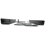 For 2003-2010 Dodge Ram 2500 Underbed Gooseneck Hitch Rails for Draw-Tite Hide-A-Goose Head (For All Styles, w/o Factory Puck System Models) By Draw-Tite