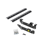 For 2011-2016 Ford F-350 Super Duty Custom Industry Standard Above Bed Rail Kit + 25K Reese Gooseneck Hitch + In-Bed Wiring (For 5'8 or Shorter Bed (Sidewinder Required), Except Cab & Chassis, w/o Factory Puck System Models) By Reese