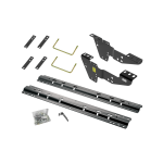 For 1999-2004 GMC Sierra 2500 Custom Industry Standard Above Bed Rail Kit + 16K Fifth Wheel + Round Tube Slider (For 6-1/2' or Shorter Bed, w/o Factory Puck System Models) By Reese