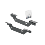 For 2011-2019 Chevrolet Silverado 2500 HD Gooseneck Fifth Wheel Underbed Custom Fit Brackets For Outboard Rails (For 5'8 or Shorter Bed (Sidewinder Required), Except w/OEM HD Towing Prep Package, w/o Factory Puck System Models) By Reese