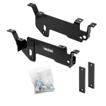 For 2013-2019 RAM 3500 Gooseneck Fifth Wheel Underbed Custom Fit Brackets For Outboard Rails (For 5'8 or Shorter Bed (Sidewinder Required), Except w/RamBox Cargo Management System or Models w/Air Suspension, w/o Factory Puck System Models) By Reese