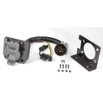 For 2001-2002 GMC Sierra 2500 HD 7-Way RV Wiring + Pro Series POD Brake Control + Plug & Play BC Adapter By Reese Towpower