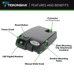 For 2014-2021 Jeep Grand Cherokee 7-Way RV Wiring + Tekonsha Primus IQ Brake Control + Plug & Play BC Adapter By Tekonsha