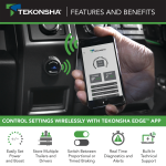 For 2008-2017 Jeep Patriot Tekonsha Prodigy iD Bluetooth Wireless Brake Control + 7-Way RV Wiring By Tekonsha