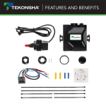 For 1989-1997 Ford F Super Duty Tekonsha Prodigy iD Bluetooth Wireless Brake Control + 7-Way RV Wiring By Reese Towpower