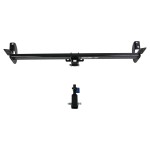 Trailer Tow Hitch For 21-24 Toyota Sienna Hidden Removable 2" Receiver Complete Package w/ Wiring and 1-7/8" Ball