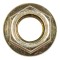 Lippert hex flange nut with 3/8 inch-24 threading, for axle systems