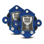 Road Armor suspension upgrade kit with tandem equalizers, greaseable bushings, and corrosion-resistant fasteners.