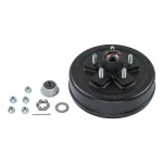 Lippert hub assembly with pre-greased hubs, lug nuts, compatible with 3500 lbs axles.