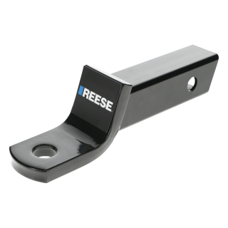 REESE ball mount providing durable towing with 2 inch hitch compatibility