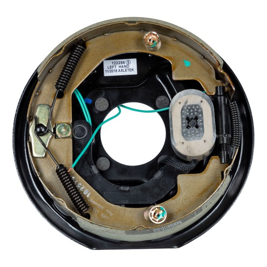 Lippert replacement electric brake assembly, left-hand side, for 13-15 inch wheels and 3,500-lb axles.