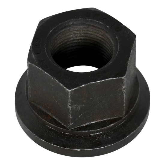 Universal Lippert flange nuts with M22 x 1.5 thread size for trailer wheels.