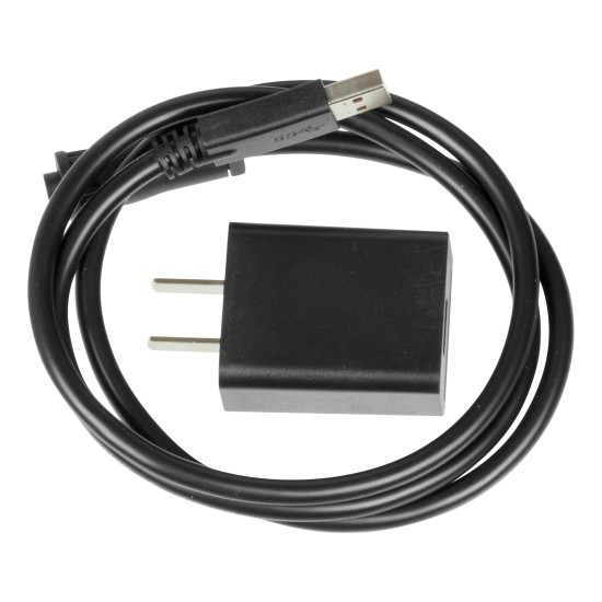 Charging cord for CURT Tire Linc TPMS showing USB block and 2-amp fuse