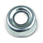 Replacement axle hub dust cap for trailer bearings by Lippert, available in single or 10 pack.