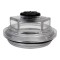 Replacement oil and dust cap designed for Lippert 8000 lbs axle assemblies