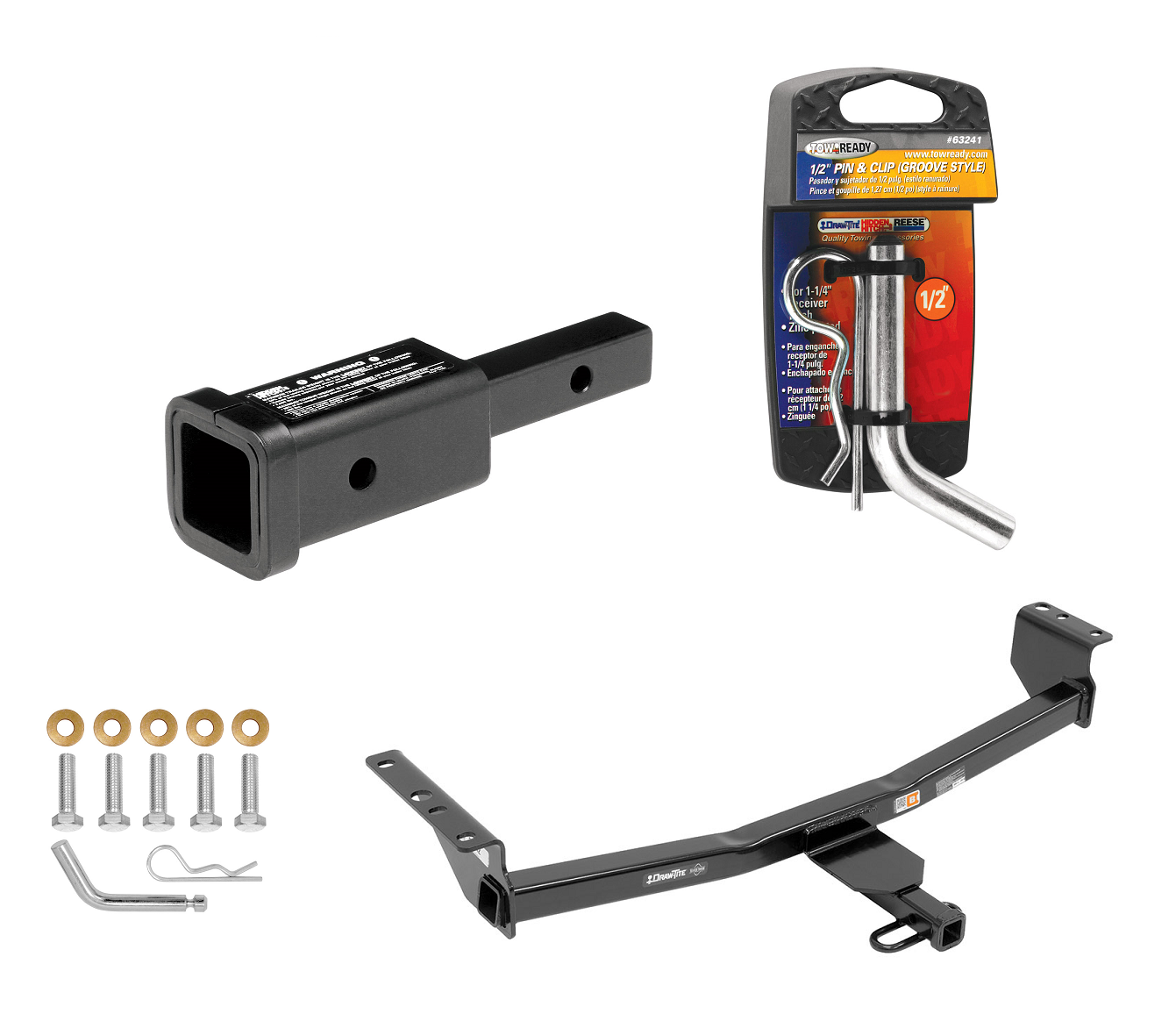 Tow Ready 36053 1-1/4" Drawbar Kit For Class II Frame Hitch - View #2