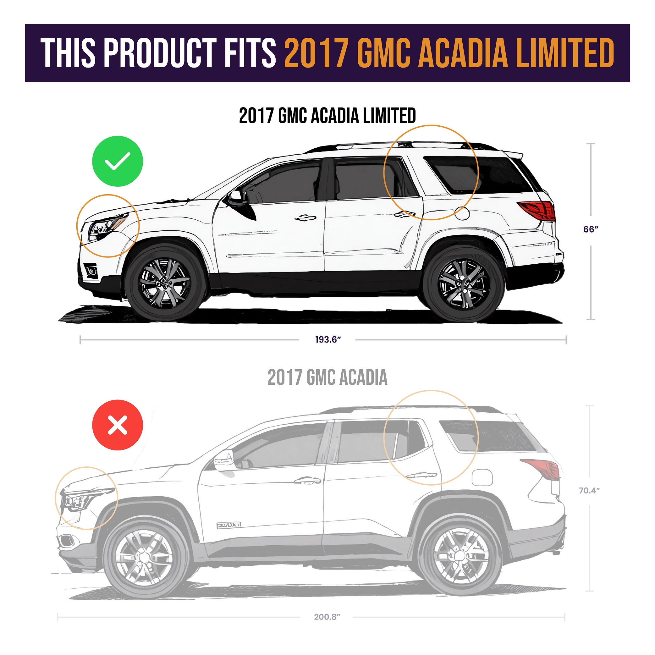 For 2017 GMC Acadia Limited Tow Package Camp n' Field Trailer Hitch + Brake Controller Curt Assure 51160 Proportional Up To 4 Axles + 7 Way Trailer Wiring Plug & 2-5/16" ball 4 inch drop Fits Old Body Style (Same as 2016 design) w/ USCAR 7-way Cu