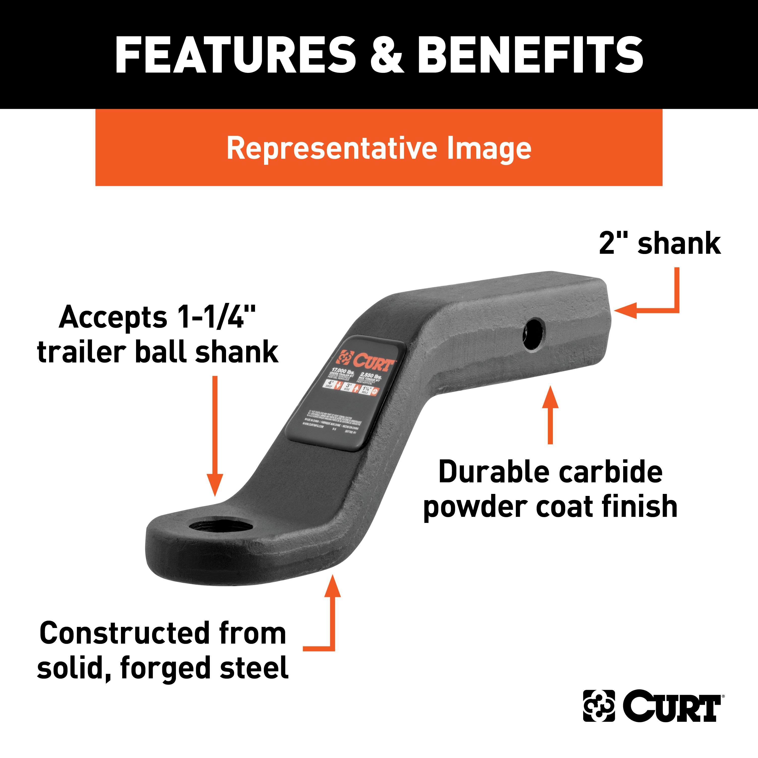 For 1995-2002 Dodge Ram 2500 Tow Package Camp n' Field Trailer Hitch + Brake Controller Curt Assure 51160 Proportional Up To 4 Axles + 7 Way Trailer Wiring Plug & 2-5/16" ball 4 inch drop Except roll pan bumper Curt 15300 2 inch Tow Receiver