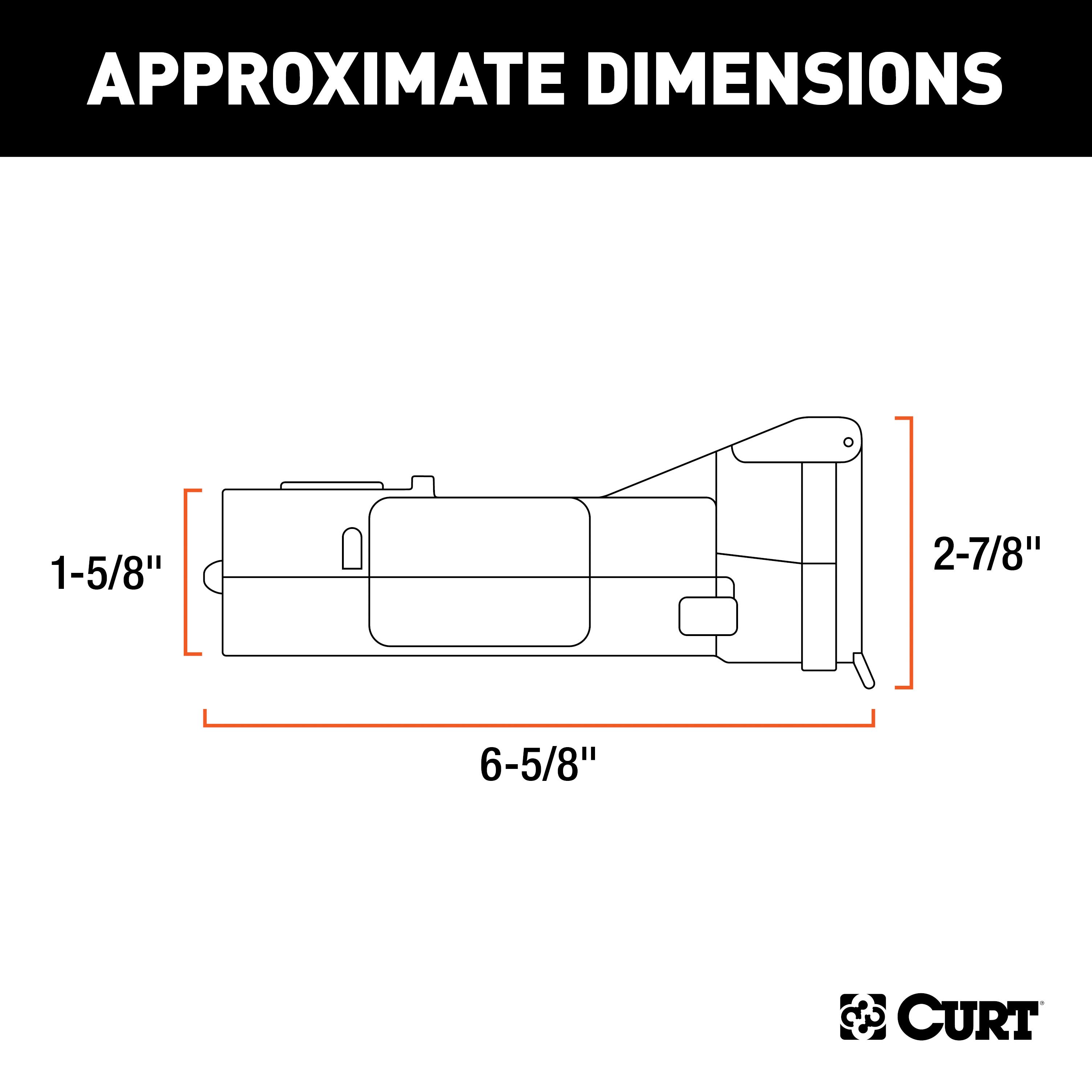 For 1995-2001 Dodge Ram 1500 Curt Echo Brake Controller Module Box Proportional Wireless Bluetooth Fits All Models Curt 51180