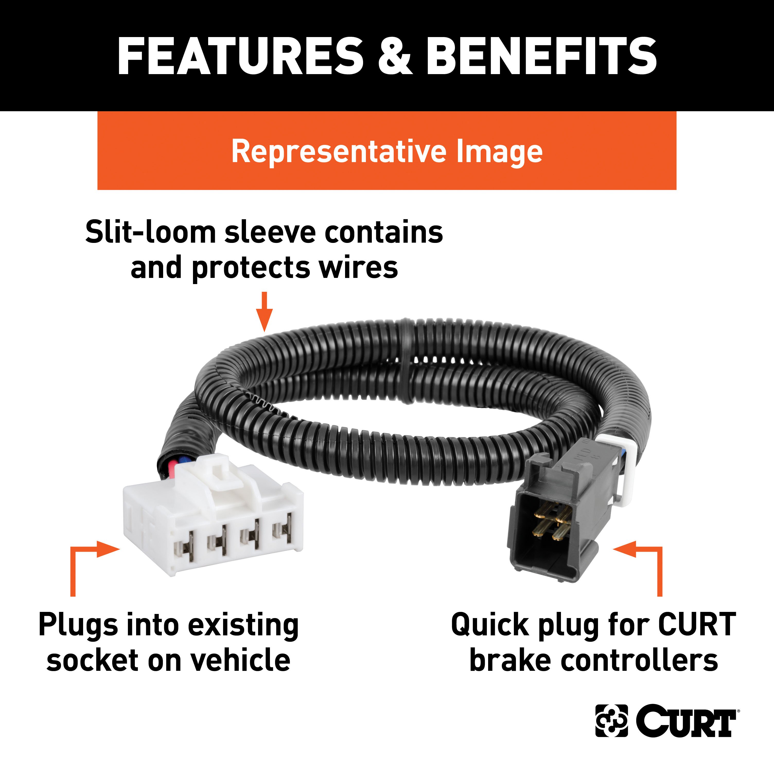 For 2007-2009 Saturn Outlook Tow Package Camp n' Field Trailer Hitch + Brake Controller Curt Assure 51160 Proportional Up To 4 Axles + 7 Way Trailer Wiring Plug & 2-5/16" ball 4 inch drop Fits Models w/ Existing USCAR 7-way Curt 13424 2 inch Tow 