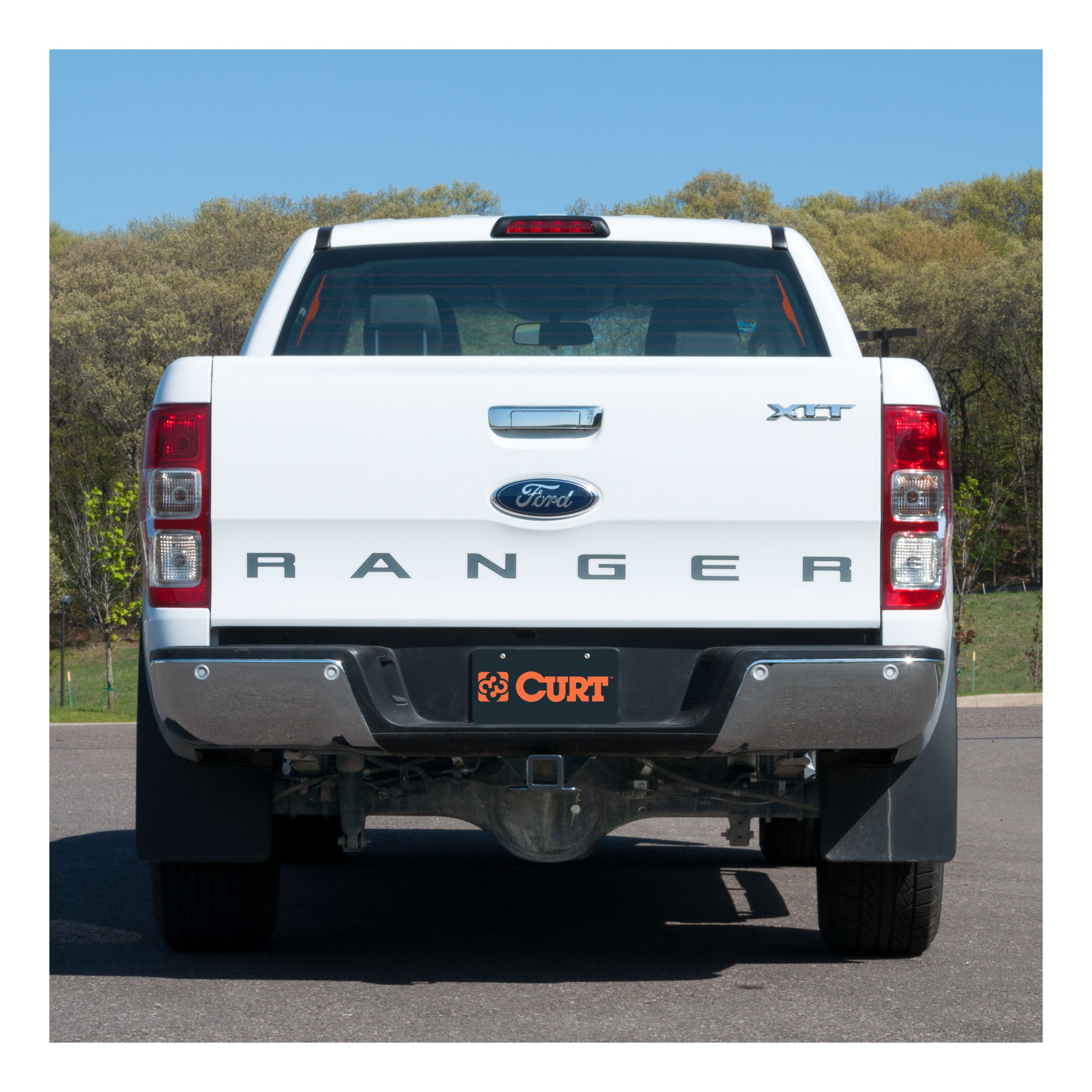 For 2012-2018 Ford Ranger Tow Package Camp n' Field Trailer Hitch + Brake Controller Curt Assure 51160 Proportional Up To 4 Axles + 7 Way Trailer Wiring Plug & 2-5/16" ball 4 inch drop Fits Models w/o Factory Connector Curt 13287 2 inch Tow Recei