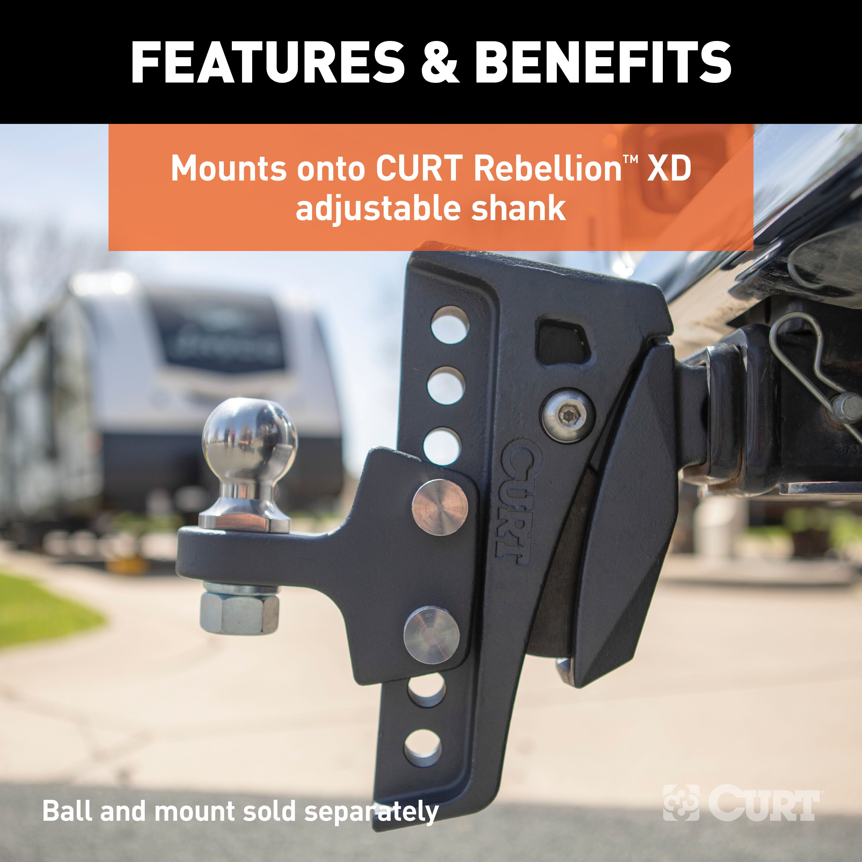 CURT Replacement Rebellion XD Tongue Attachment 45940