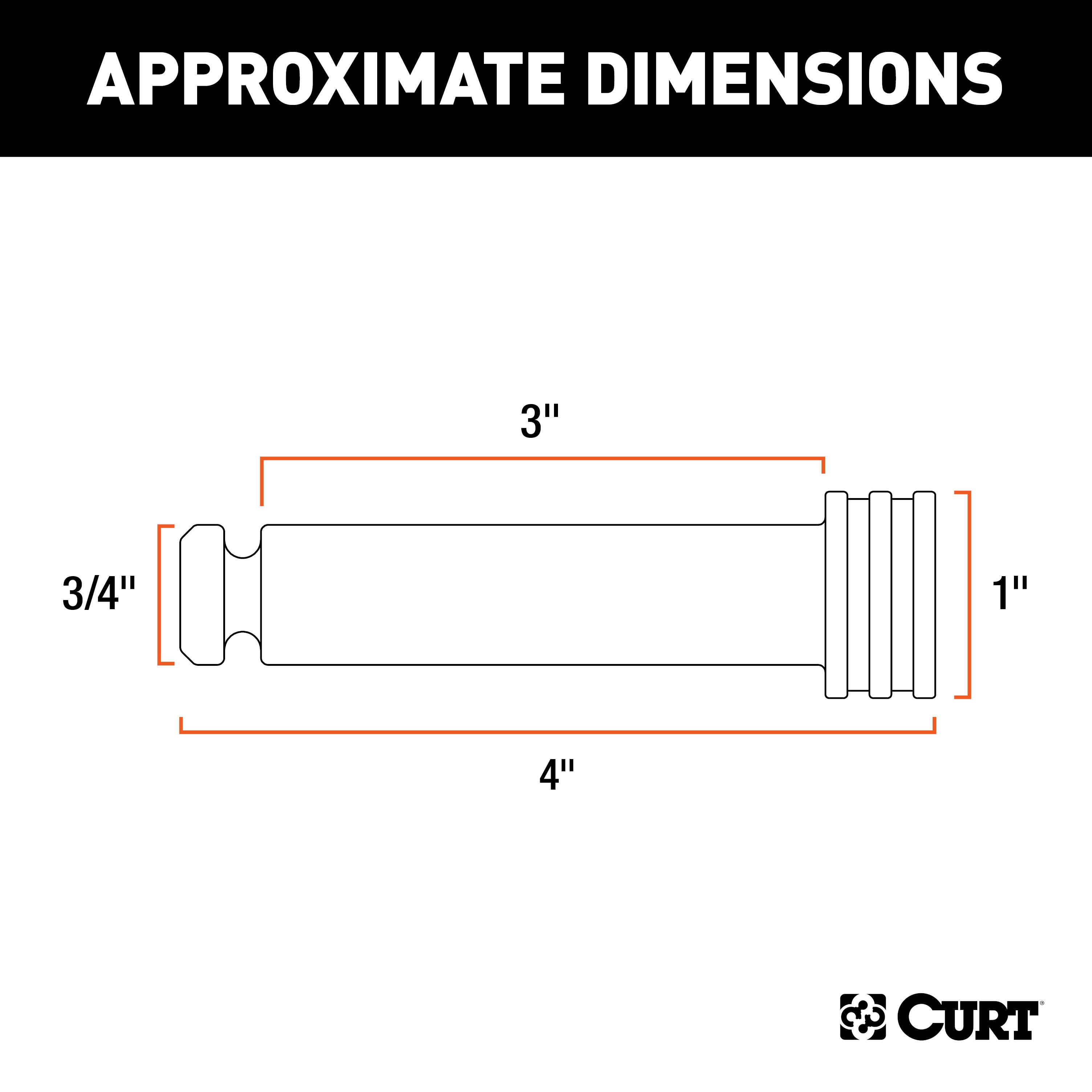 CURT Replacement Rebellion XD Accessory Mount Pins 45959