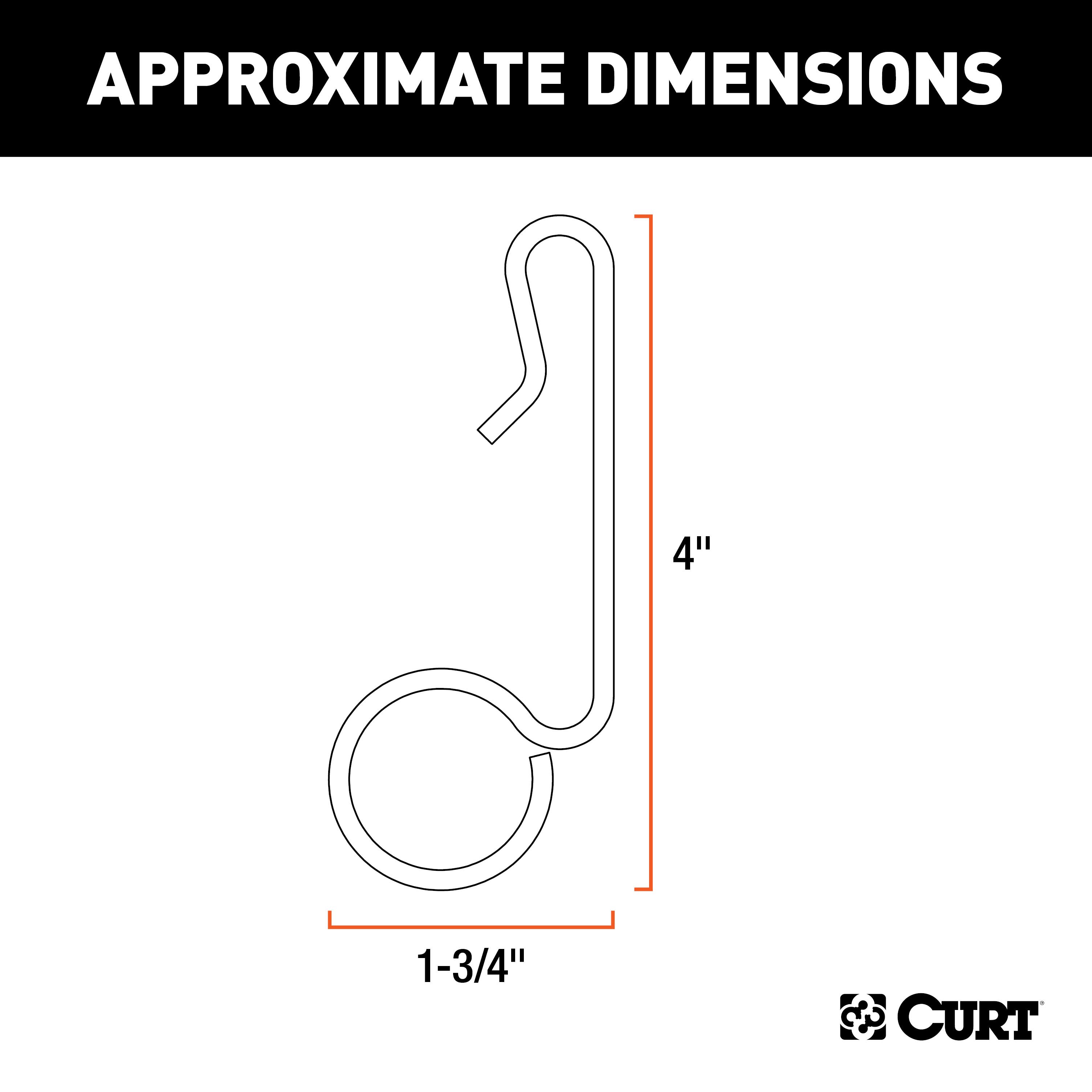 CURT Replacement Rebellion XD Accessory Mount Clip 45960